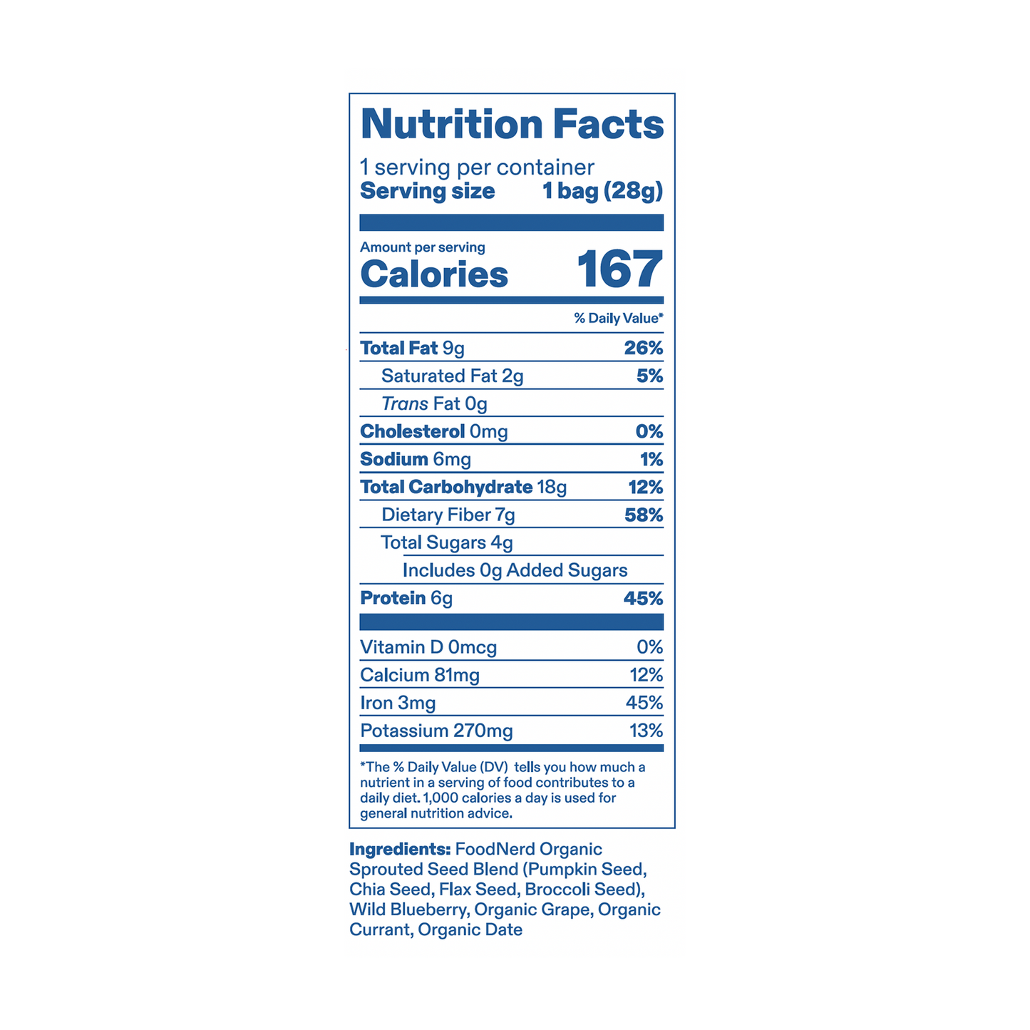 Blue Mega Puffs - Pack of 12