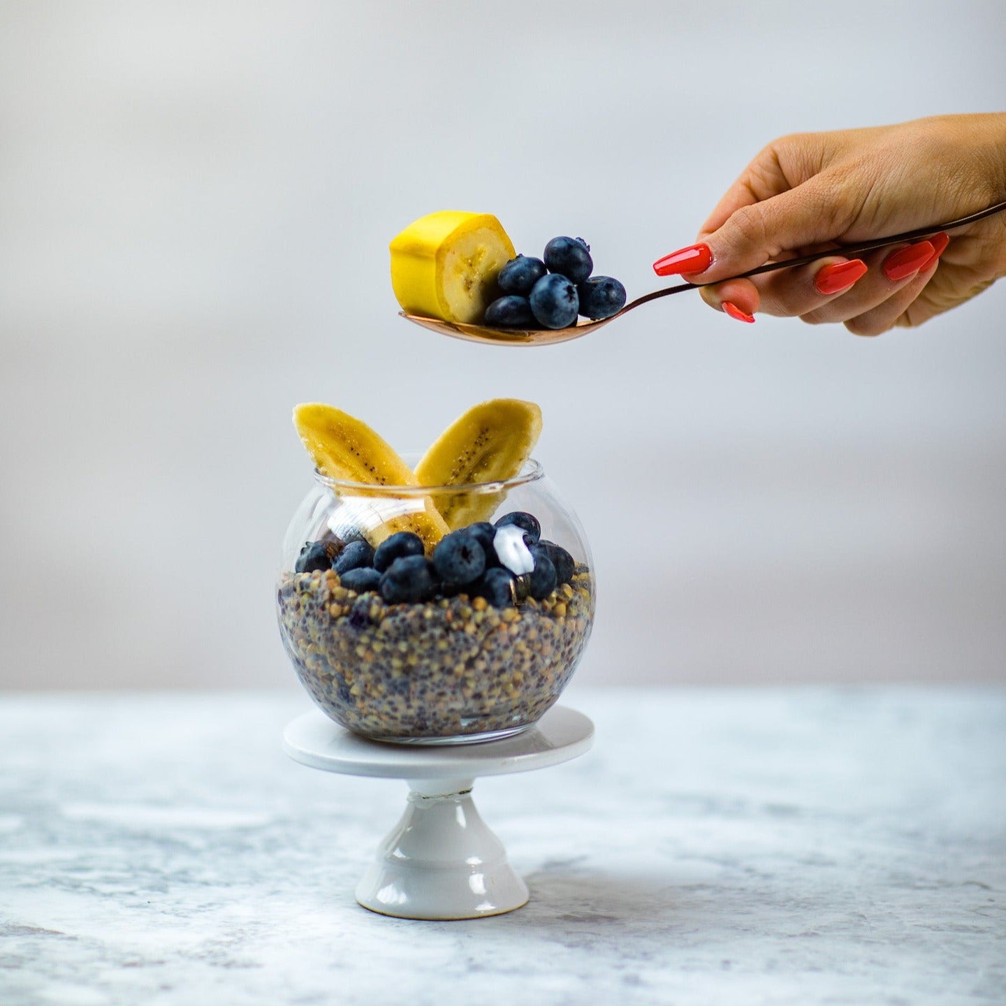 Wild Blueberry Banana Buckwheat