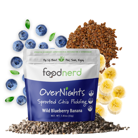 Wild Blueberry Banana Chia Pudding