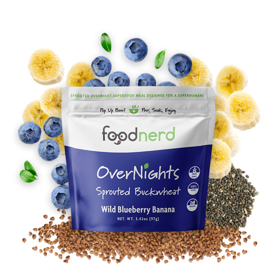 Wild Blueberry Banana Buckwheat